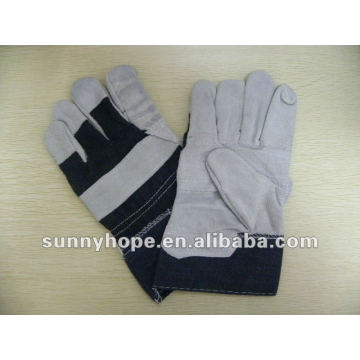 Guantes de piel de vaca partida